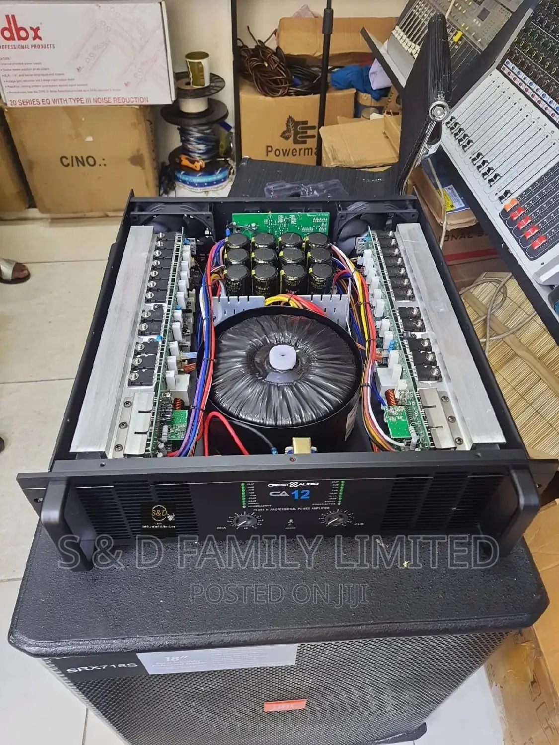 CA 12 Long Press Power Amplifier