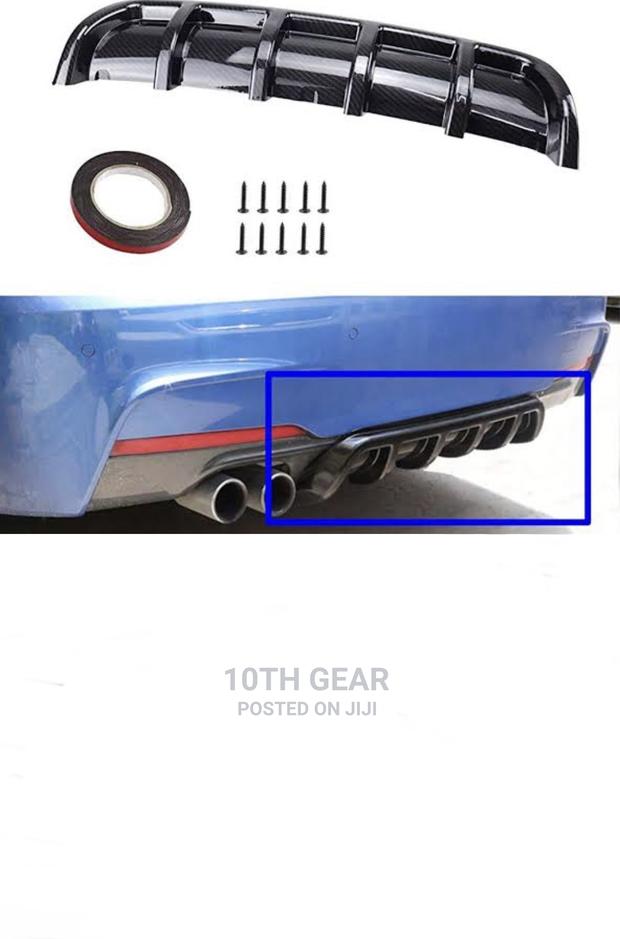 Rear Diffuser Spoiler Carbon Fiber Car Universal Diffuser