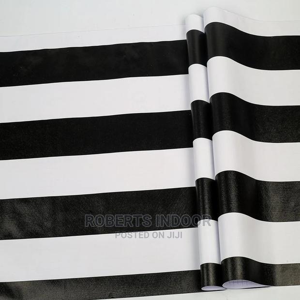 Black and White Self Adhesive Wallpaper