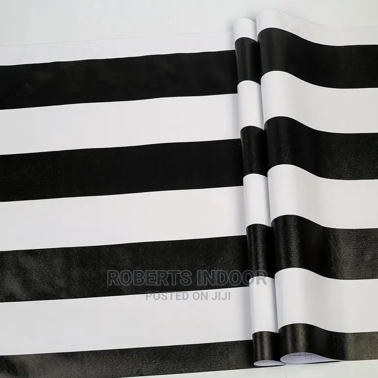 Black and White Self Adhesive Wallpaper