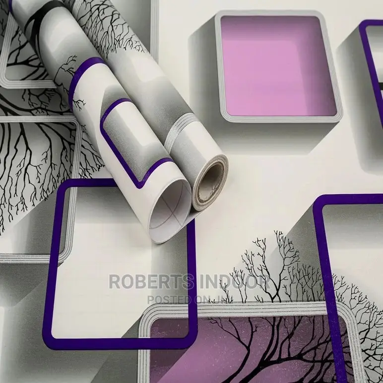 Purple 3d Wallpaper