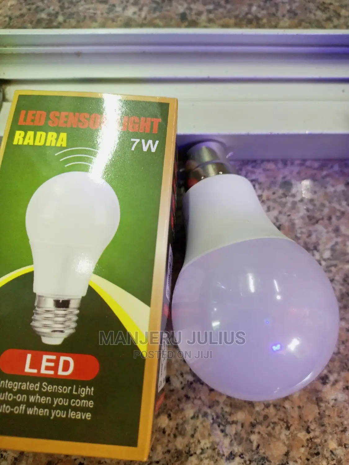 7watts Led Motion Sensor Bulb
