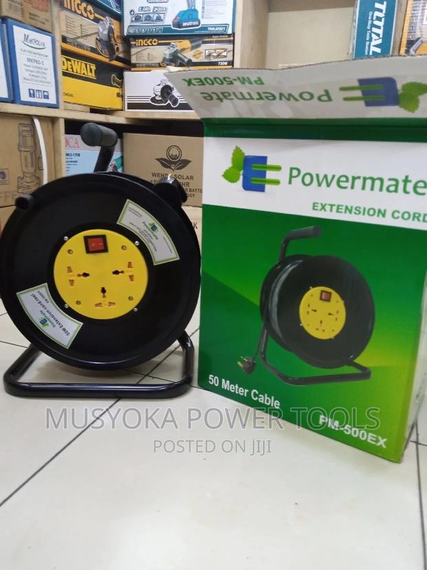 Safety Cable Reelvwith Multi Functionsocjet-50m