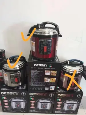 *Dessini Electric Pressure Cooker 6 Litres (3 Pin Plug)*