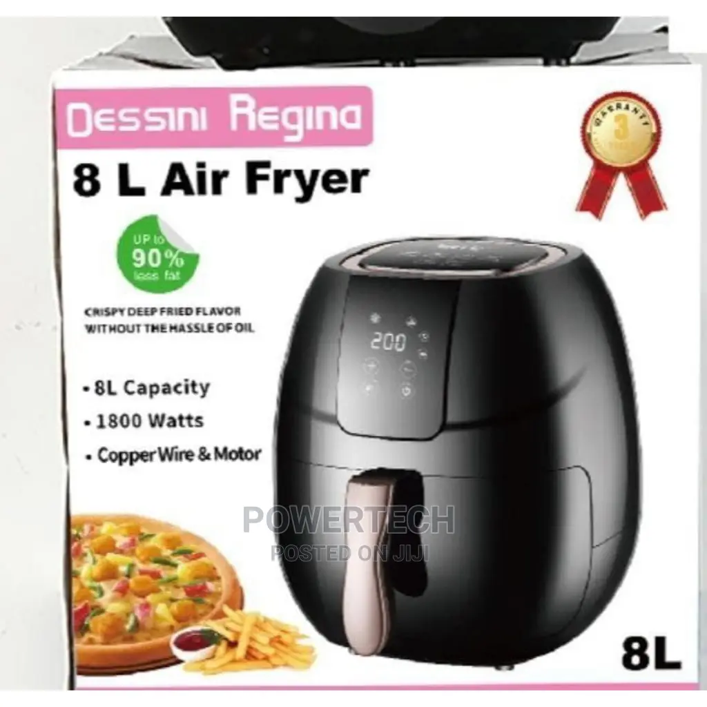 *Dessini Airfryer 8 Litres (3 Pin Plug*)