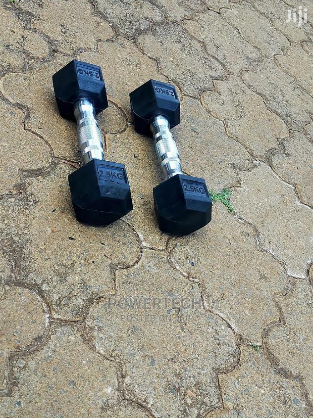 Hexagonal Dumbells -2.5 Kg - main view