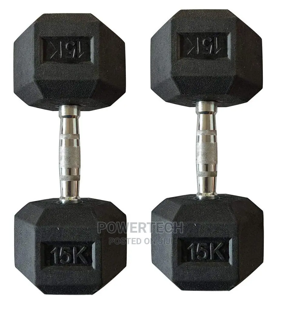 15kg- Hexagonal Dumbells!