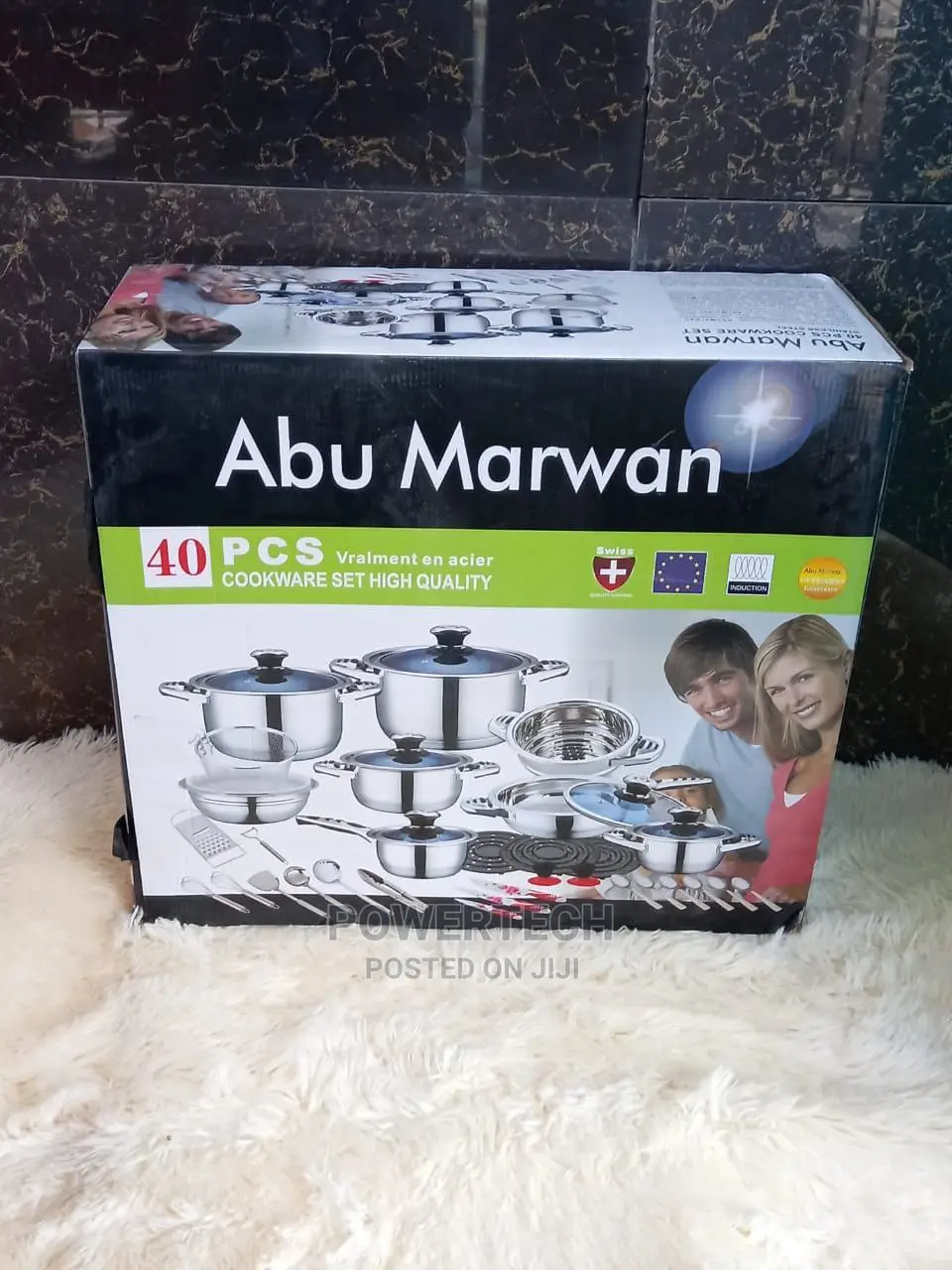 40pcs Abu Marwan Cookware Set