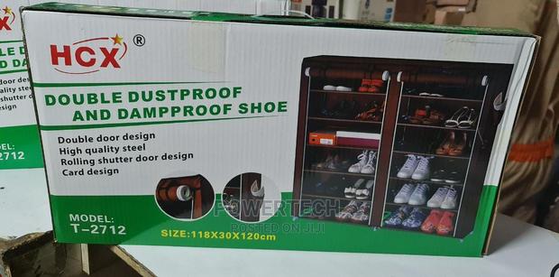 Double Shoe Rack Dustproof , - main view