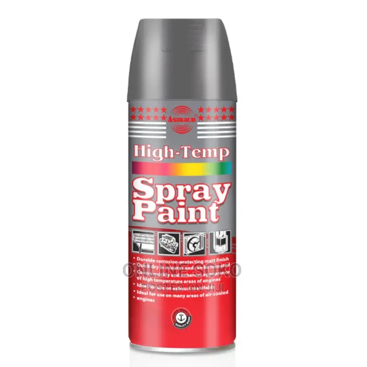 Multipurpose High Temperature Grade Spray Paint Cans - 1 Pc
