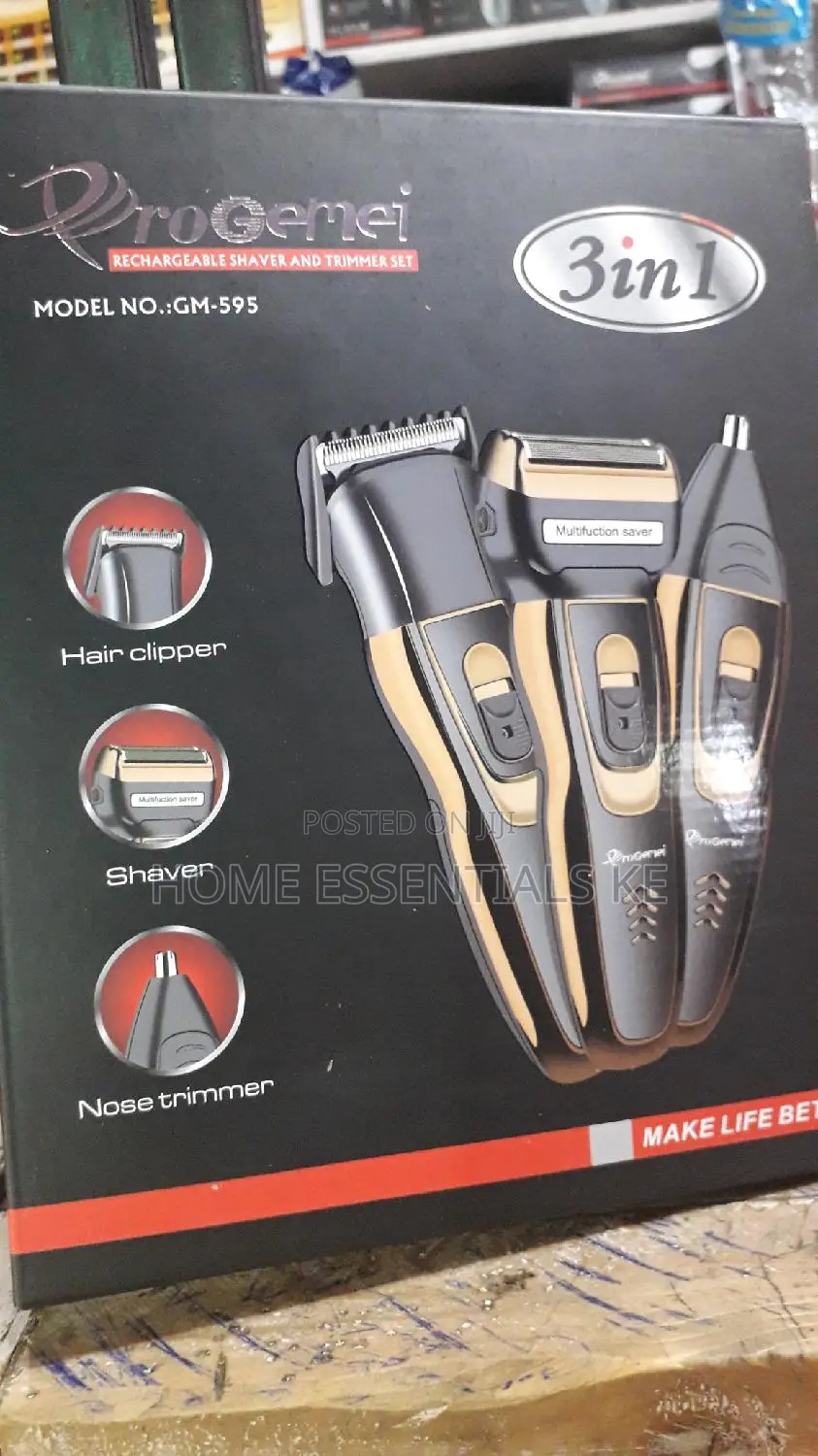 Progemei 3 In 1 Shaver