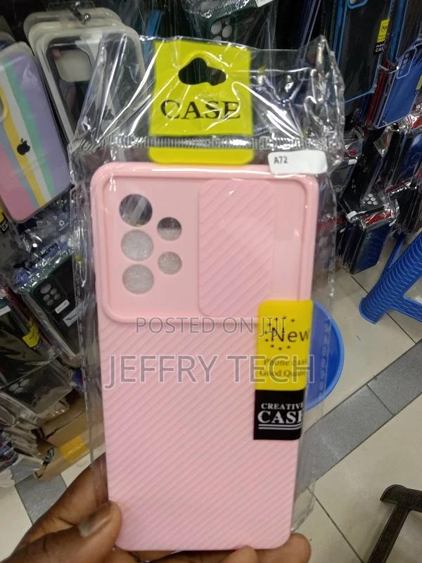 Slide Camera Lens Protection Case for Samsung Galaxy A72 - main view