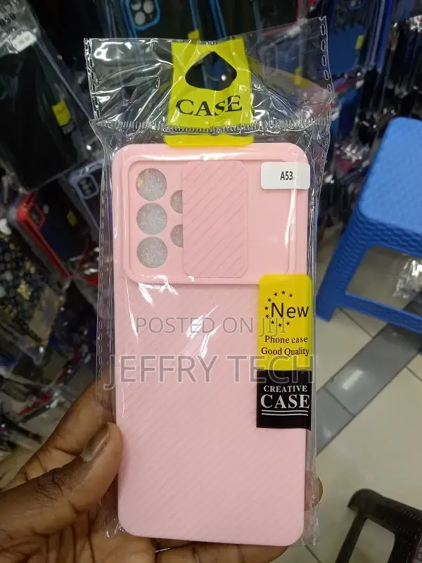 Slide Camera Lens Protection Case for Samsung Galaxy A53