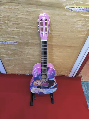 Flozen Kids Guitar Pink