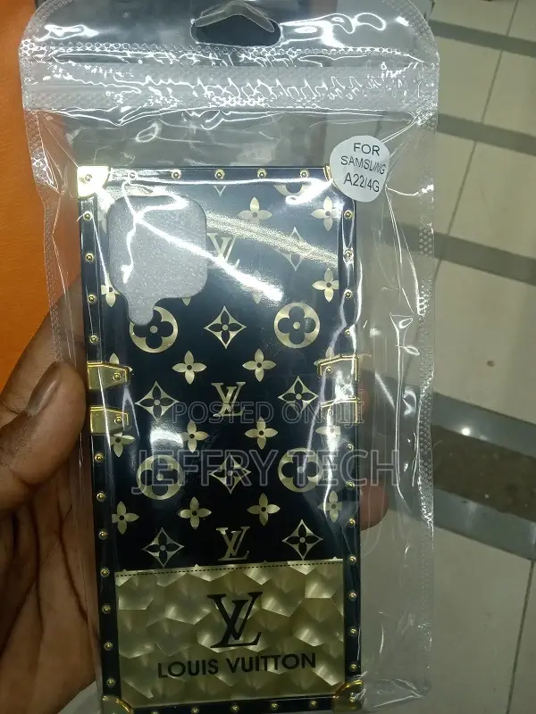 Classic Louis Vuitton Samsung Galaxy A22 Clear Case