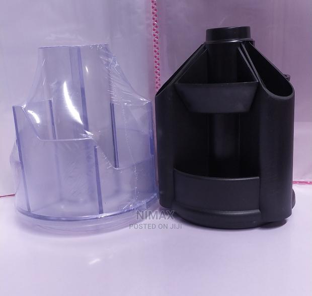 Desk Organizer Black With Rotation Stand - main view