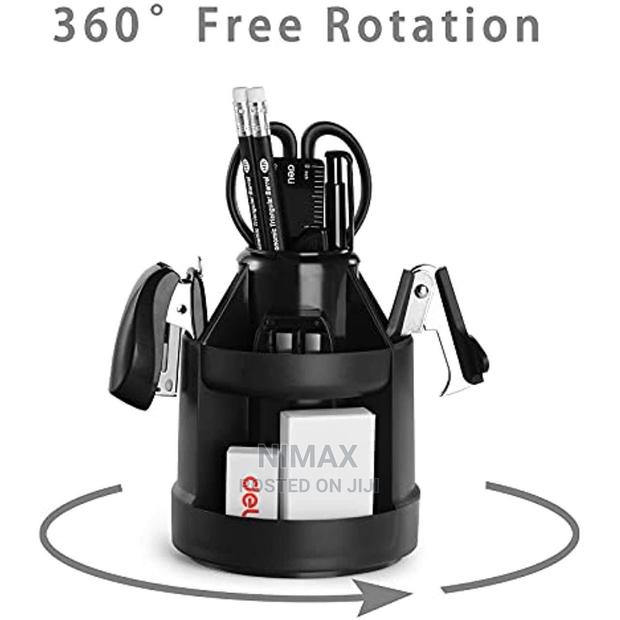Desk Organizer Black With Rotation Stand - thumbnail 4