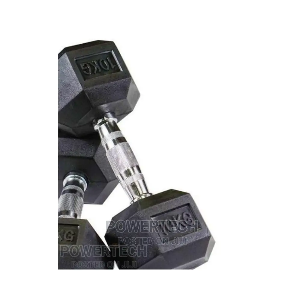 10kg Hexagonal Dumbells,!