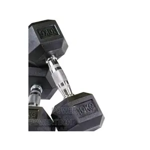 10kg Hexagonal Dumbells,!