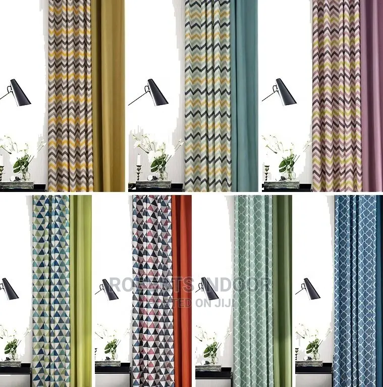 Printed Elegant House Curtain