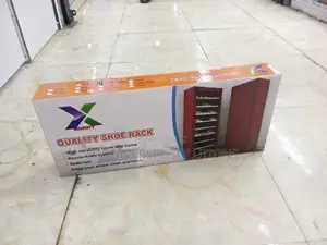 Double Layers 36 Pairs Executive Shoe Rack.