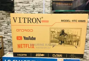 New Brand 40 Inch Vitron Smart Android Tv CBD Shop