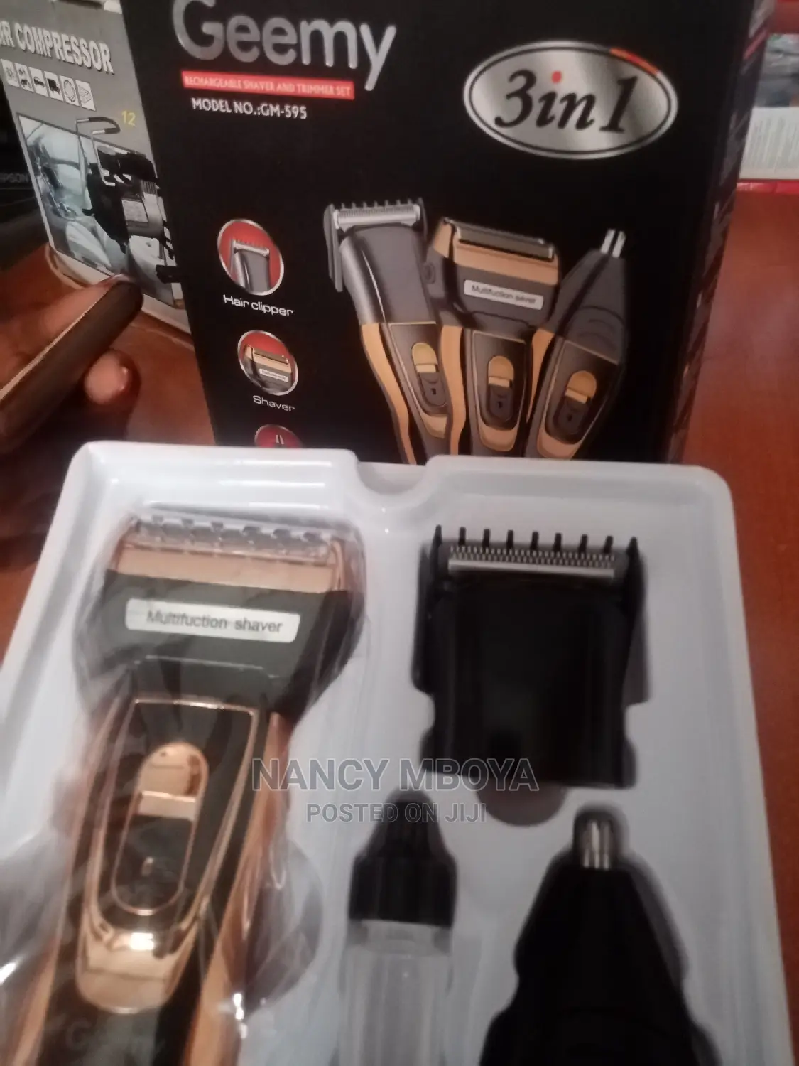3 in 1 Geemy Shaver Kinyozi