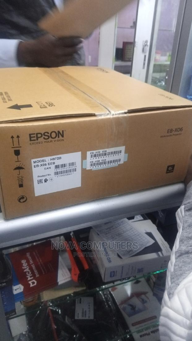 Epson EB-X06 Projector, 3600 Lumens - main view