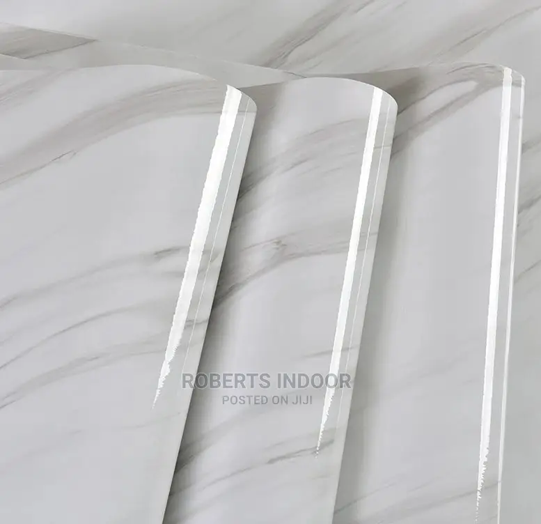 White Detailed Contact Paper