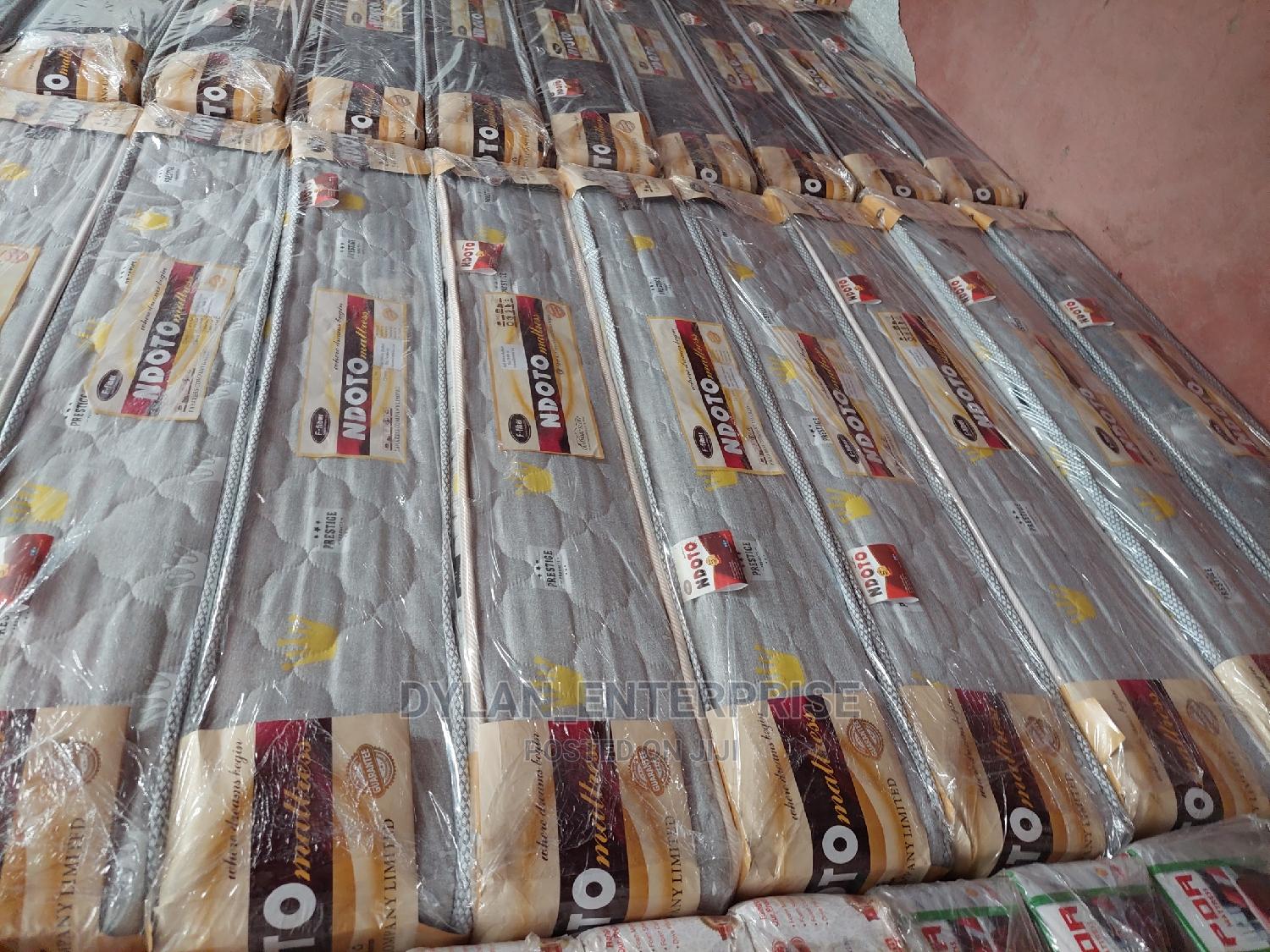 Archive Premium Ndoto Fiber Mattress 10" in Kahawa West Furniture