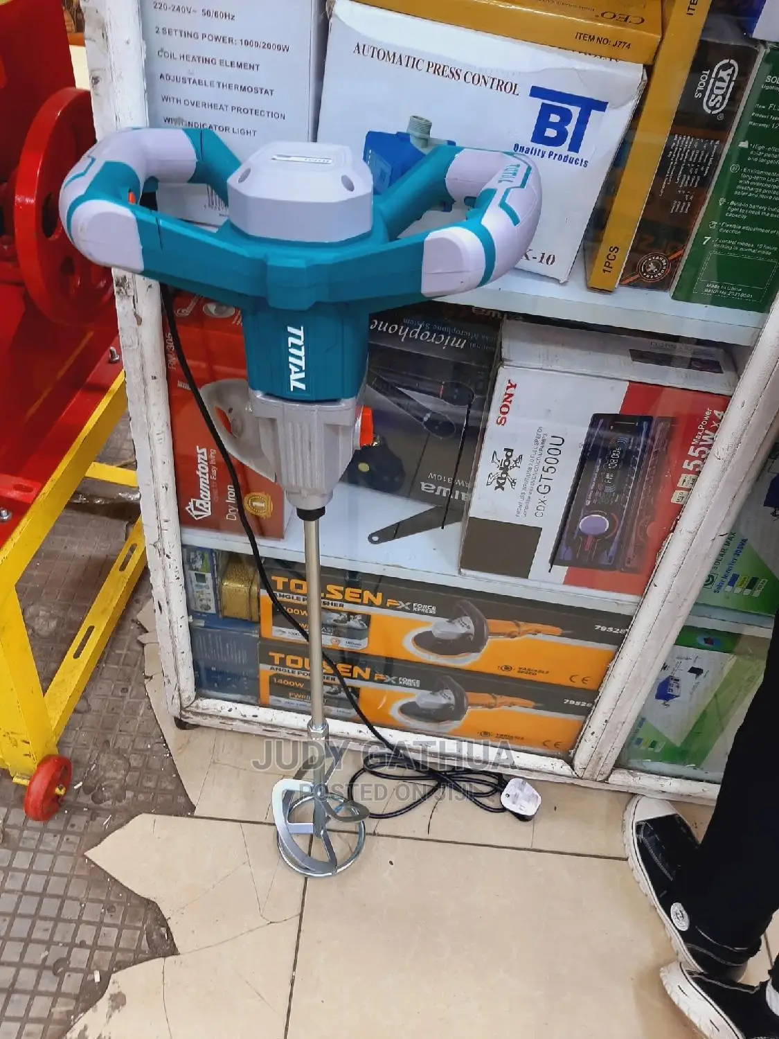 Paint Mixer Total 1400 Watts
