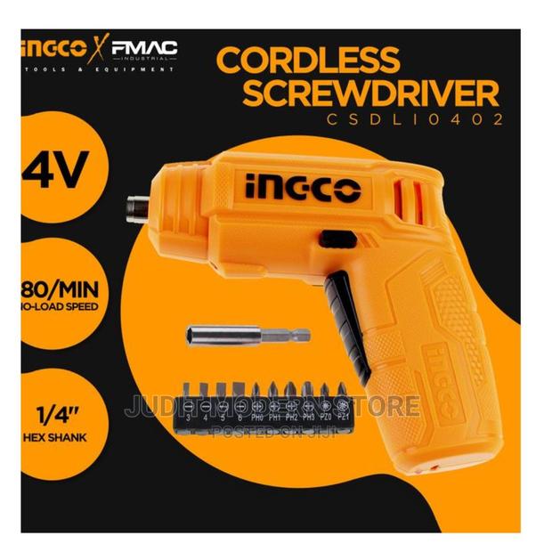 Cordless Screw Driver - main view