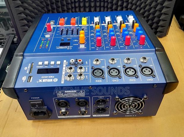Powered Mixer 4 Channels