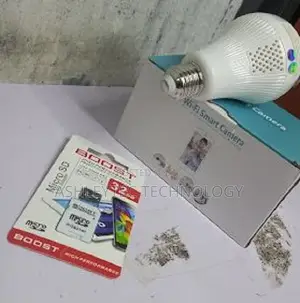 Panorama 360 View Wireless WIFI Bulb Camera