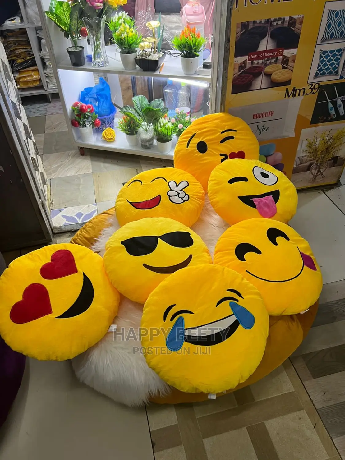 #Emoji Throw Pillows