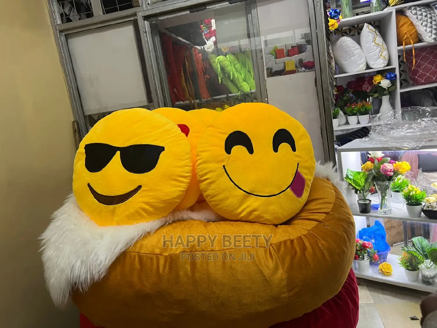 #Emoji Floor Pillows