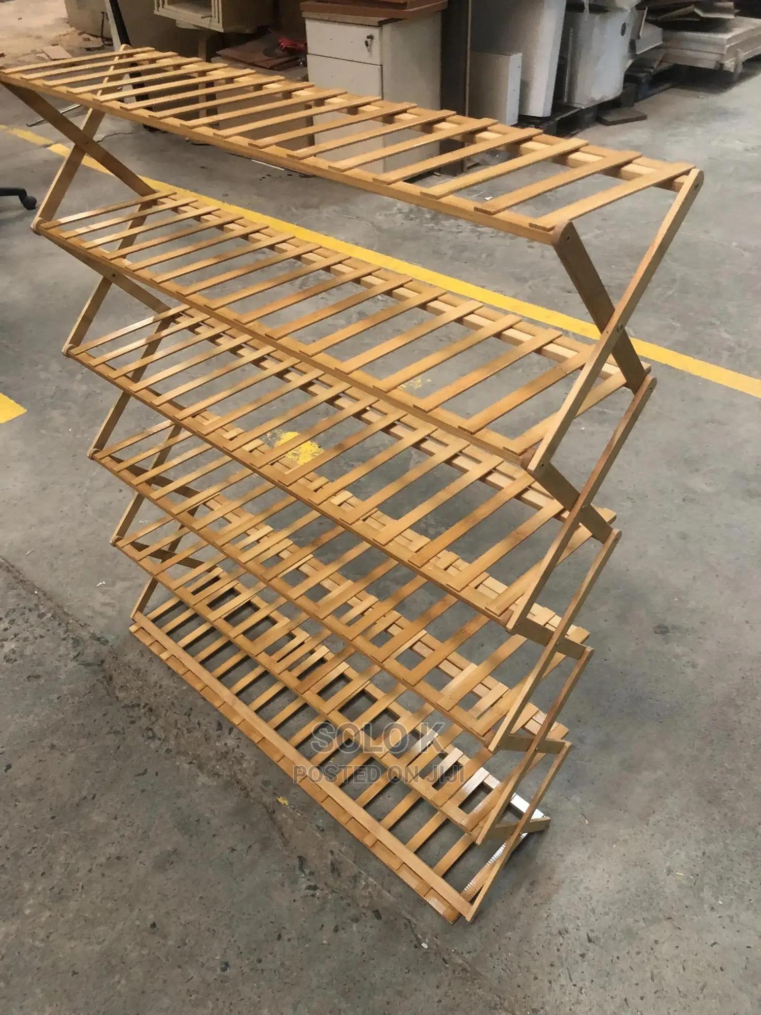 Shoe Rack - 6 Layers - 30 Shoe Pairs - Green