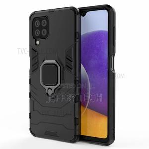 Black Armor Case Cover for Samsung A22 - thumbnail 2