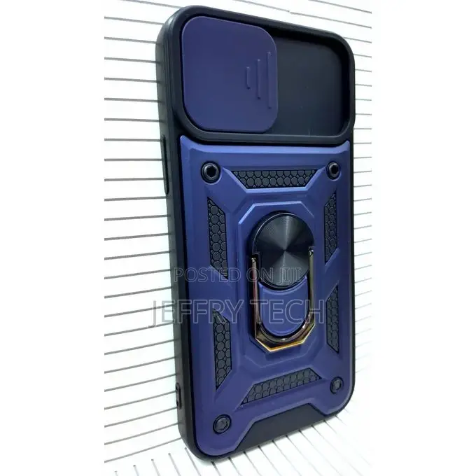 Redme Note 9s Case (Blue Hard Cover )