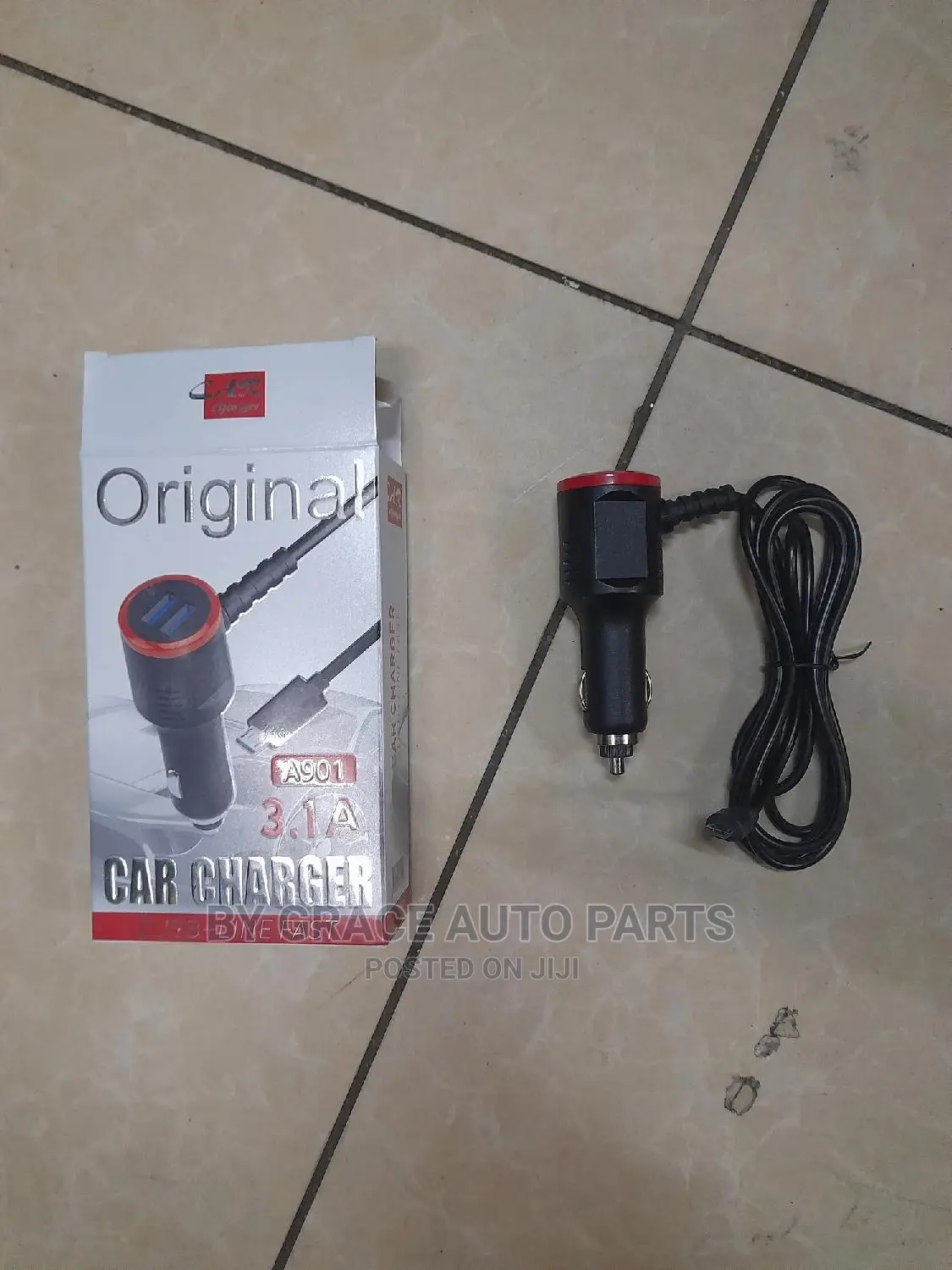 Best Quality 3 In1 Original Car Charger.