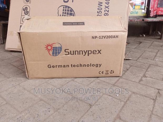 Sunnypex 200AH Solar Battery - main view