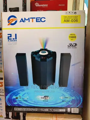 Amtec Am-006 2.1ch X-bass Subwoofer System