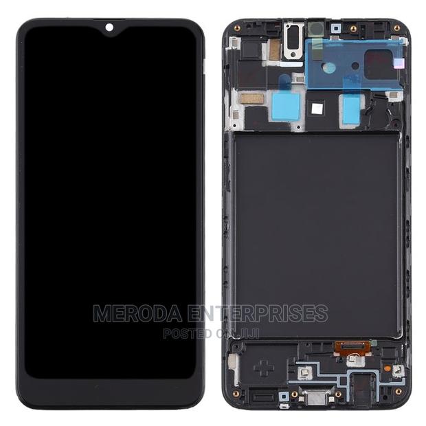 LCD Screen With Frame for Samsung Galaxy A20 - main view