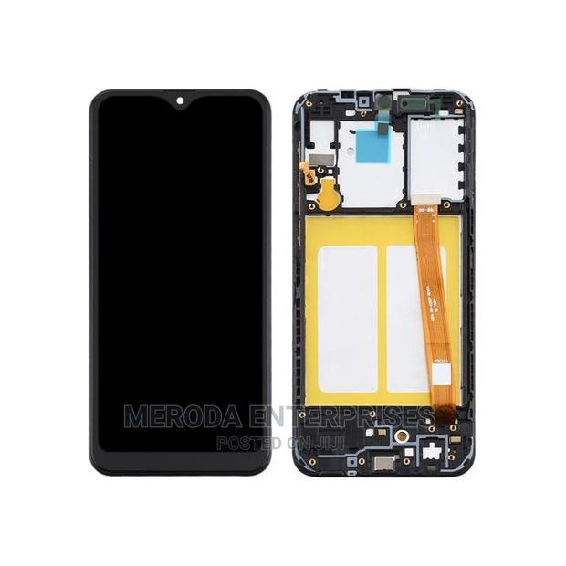 LCD Screen With Frame for Samsung Galaxy A10e (Black) - main view