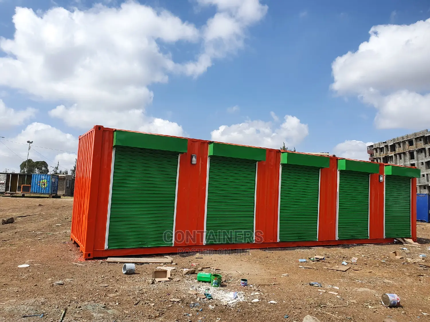 Container Stalls for Your Prime Vacant Space