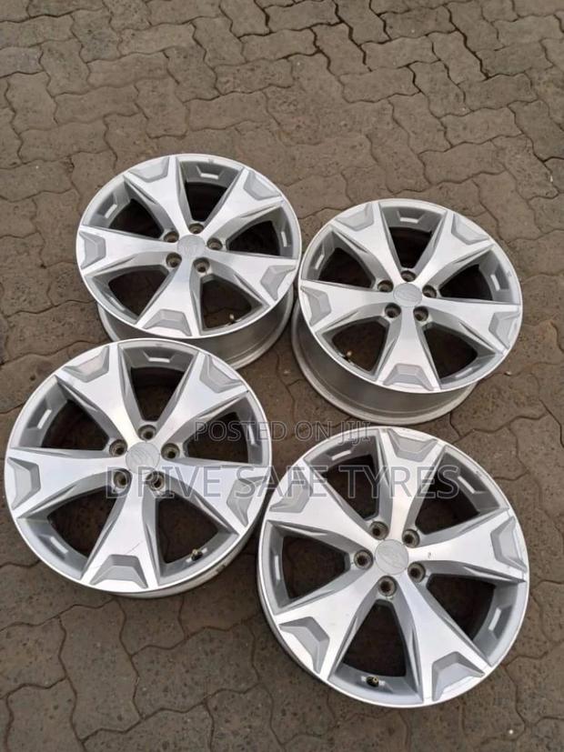 17 Inch Subaru Rims (Japan)