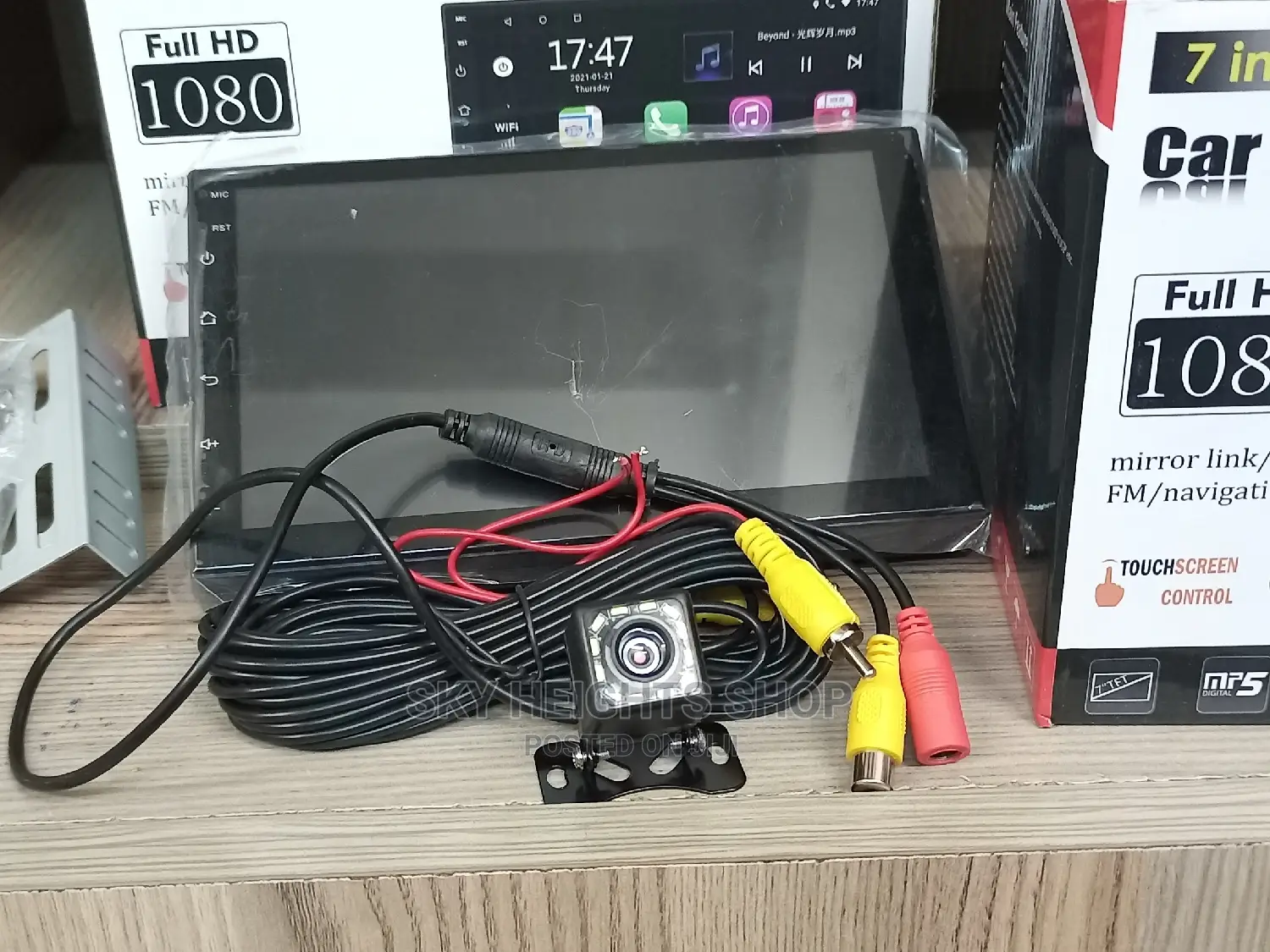 Quality Car Android Radio 7" With a Free Hd Rear View Camera