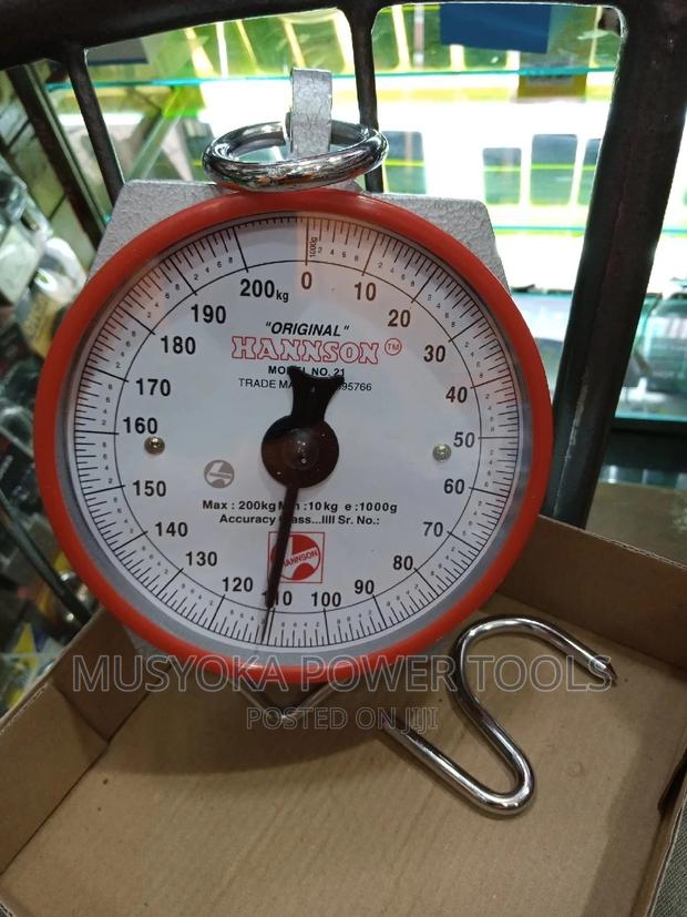 Weighing Scale Heavy Duty Portable, Hook Type 200kg