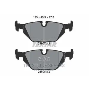 BMW E36,E46 - Textar, Rear Brake Pad Set.