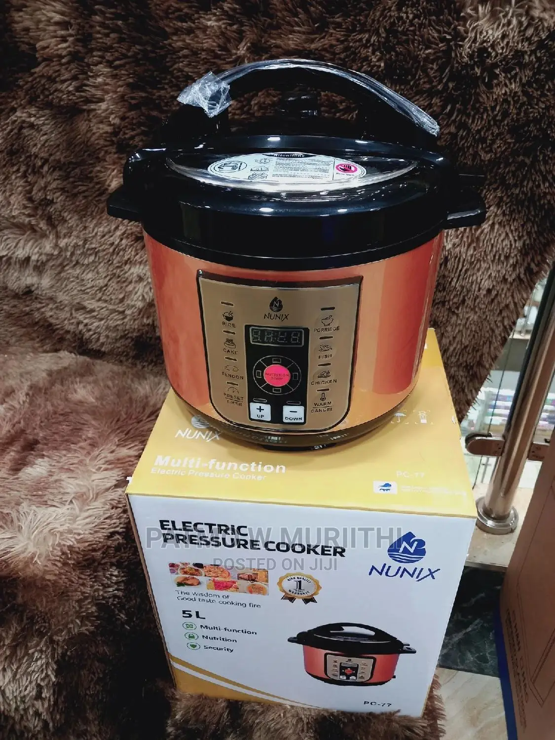 Electric Pressure Cooker Pc-77